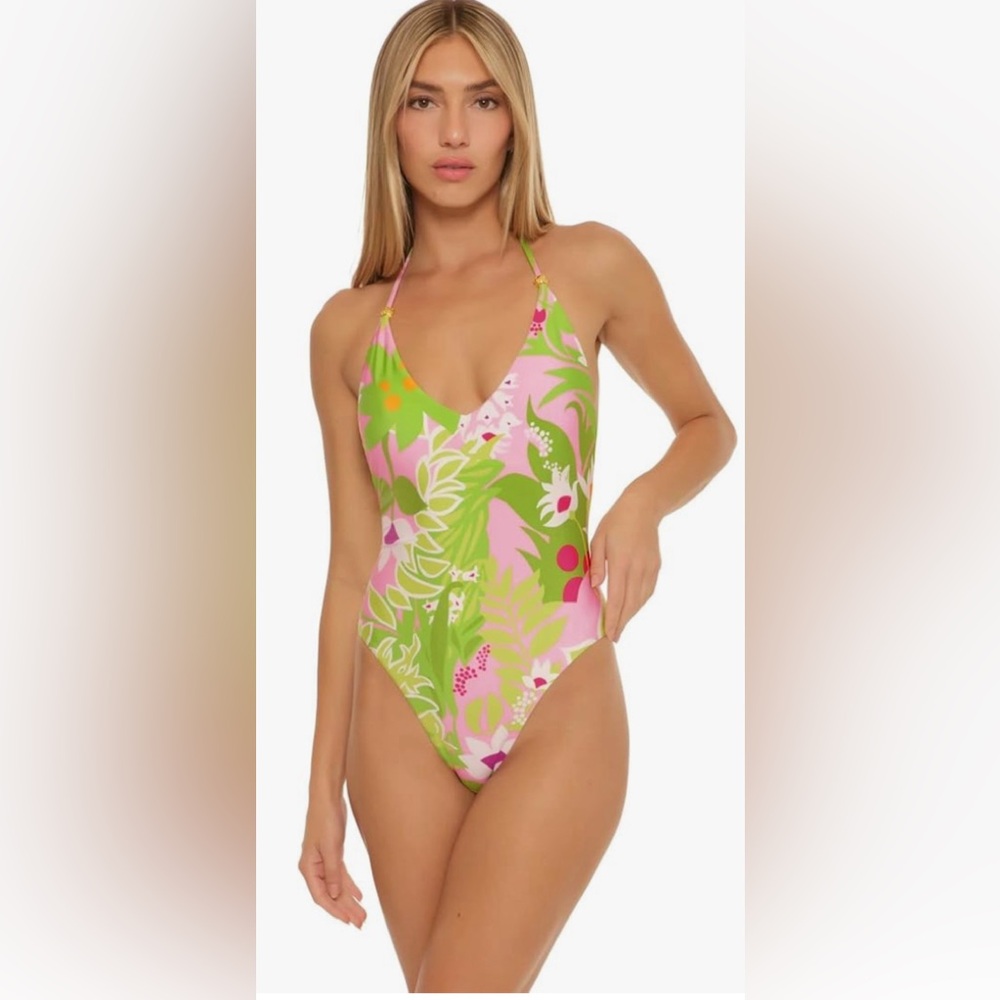 Trina Turk Women's Standard La Palma Convertible One Piece NWT 12